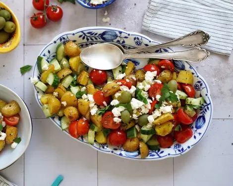 Greek Potato Salad Foto die kartoffel de MarcKromer