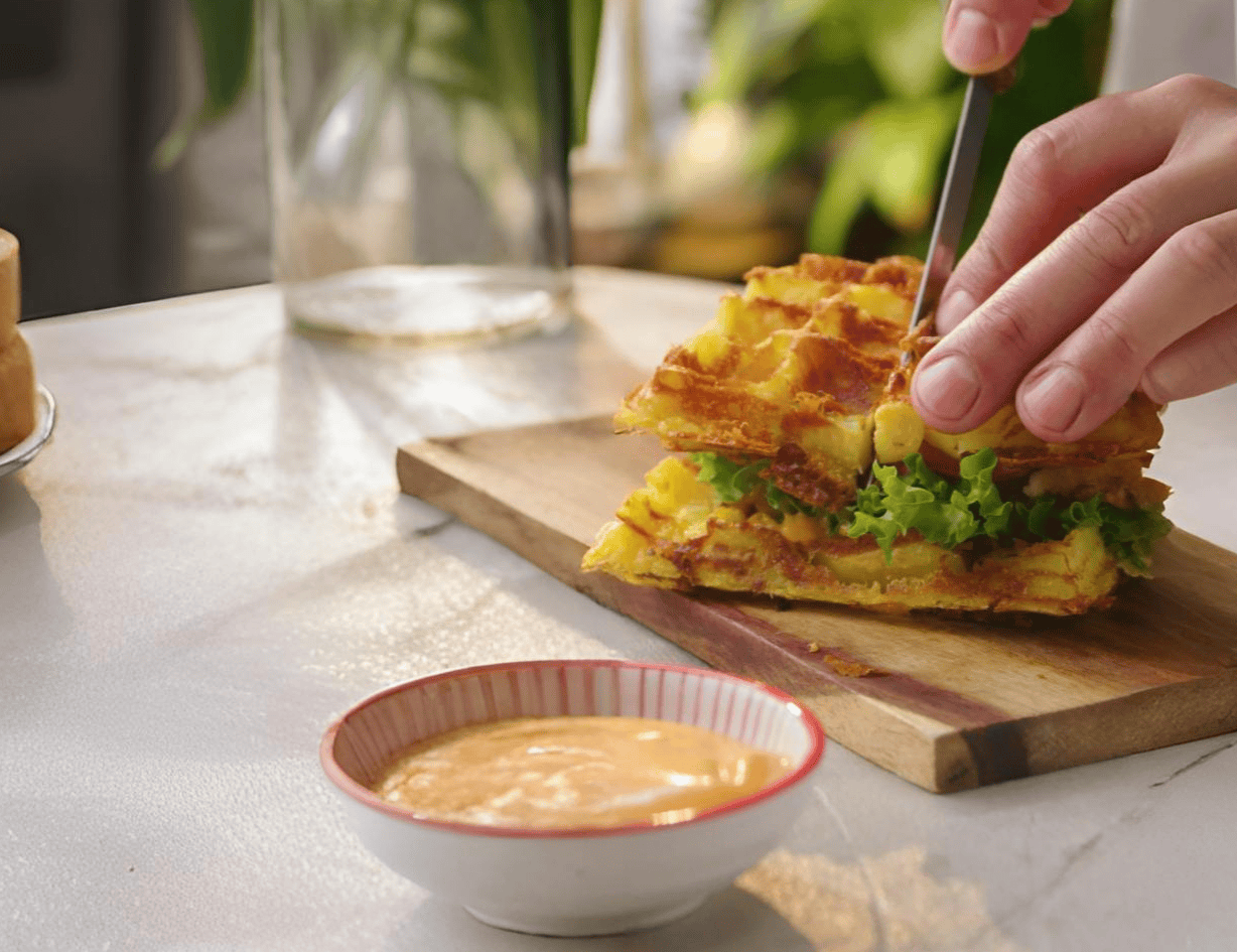Kartoffelwaffel