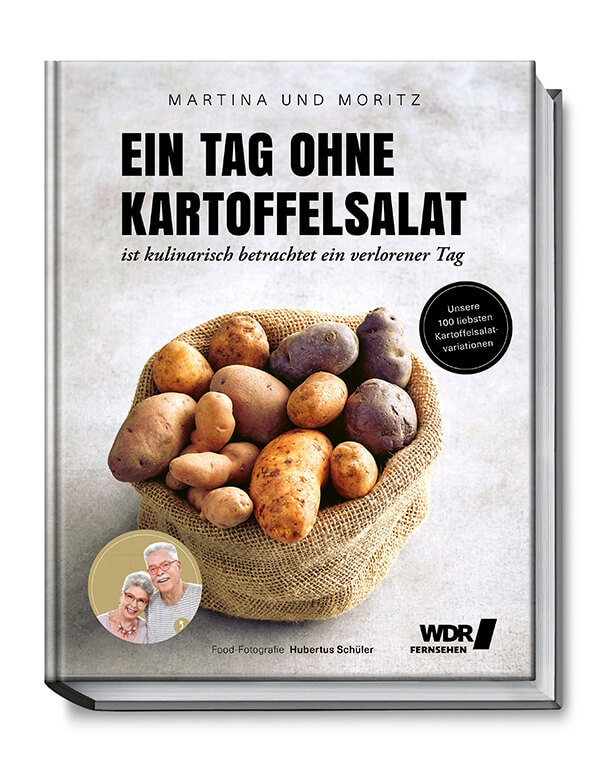 Geschenke für Salat Fans Kartoffelsalat Buch Cover Ein Tag ohne Kartoffelsalat Martina und Moritz 2020